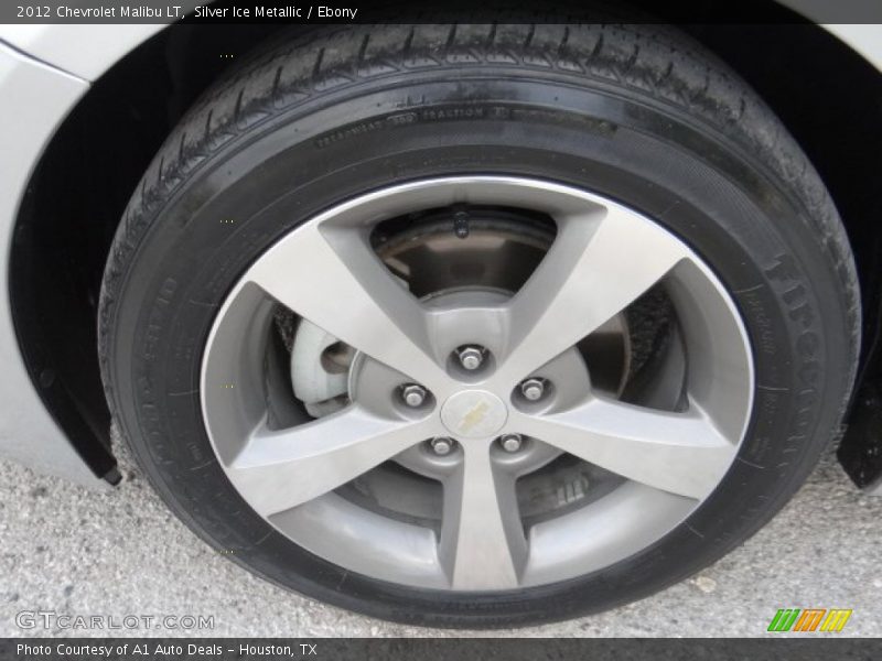 Silver Ice Metallic / Ebony 2012 Chevrolet Malibu LT