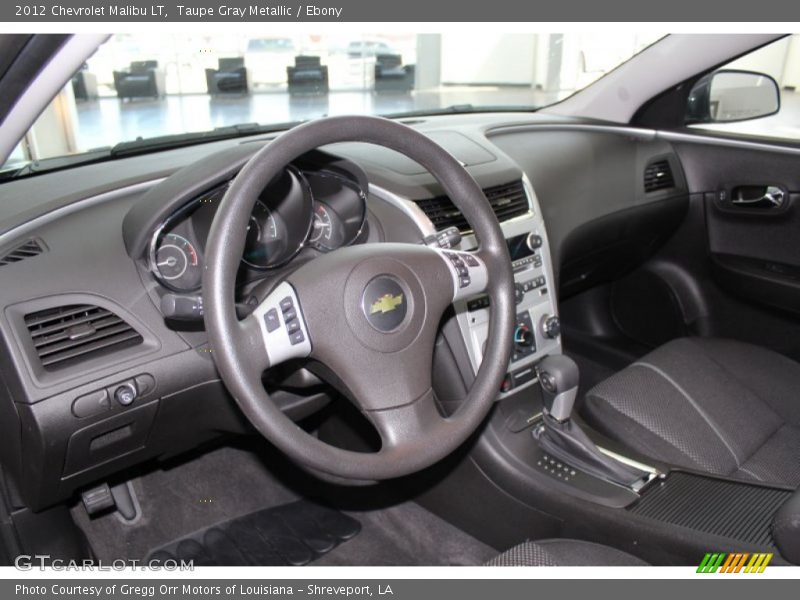Taupe Gray Metallic / Ebony 2012 Chevrolet Malibu LT