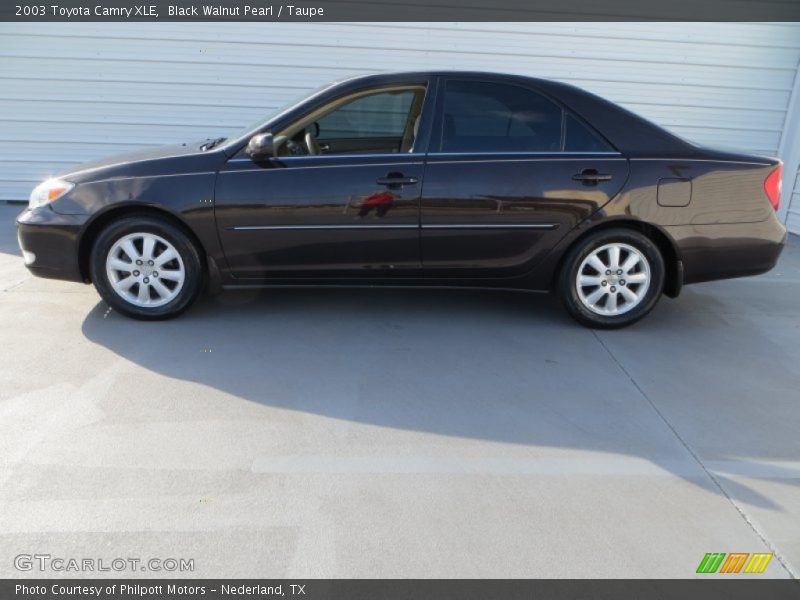 Black Walnut Pearl / Taupe 2003 Toyota Camry XLE