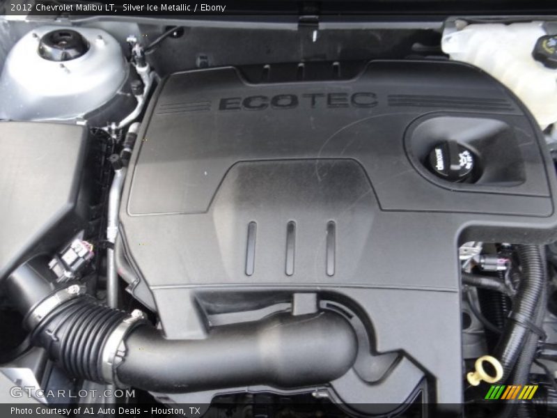 Silver Ice Metallic / Ebony 2012 Chevrolet Malibu LT