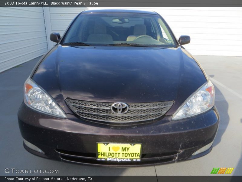 Black Walnut Pearl / Taupe 2003 Toyota Camry XLE