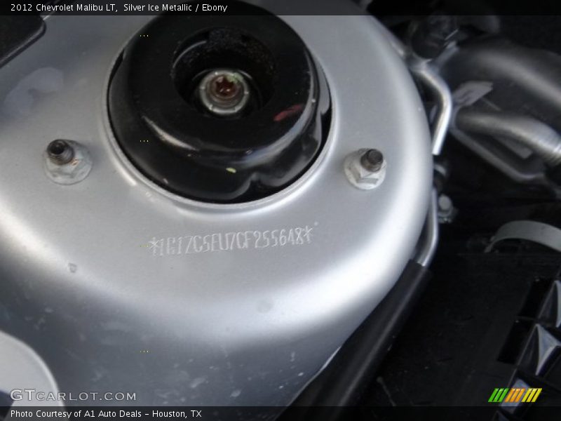 Silver Ice Metallic / Ebony 2012 Chevrolet Malibu LT