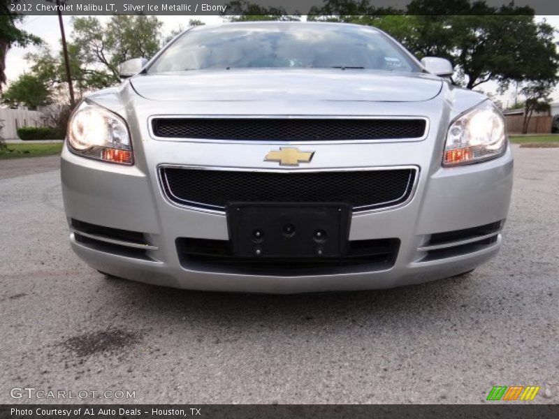 Silver Ice Metallic / Ebony 2012 Chevrolet Malibu LT