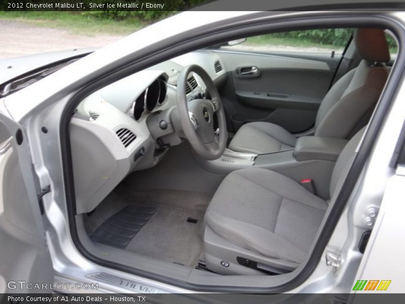 Silver Ice Metallic / Ebony 2012 Chevrolet Malibu LT