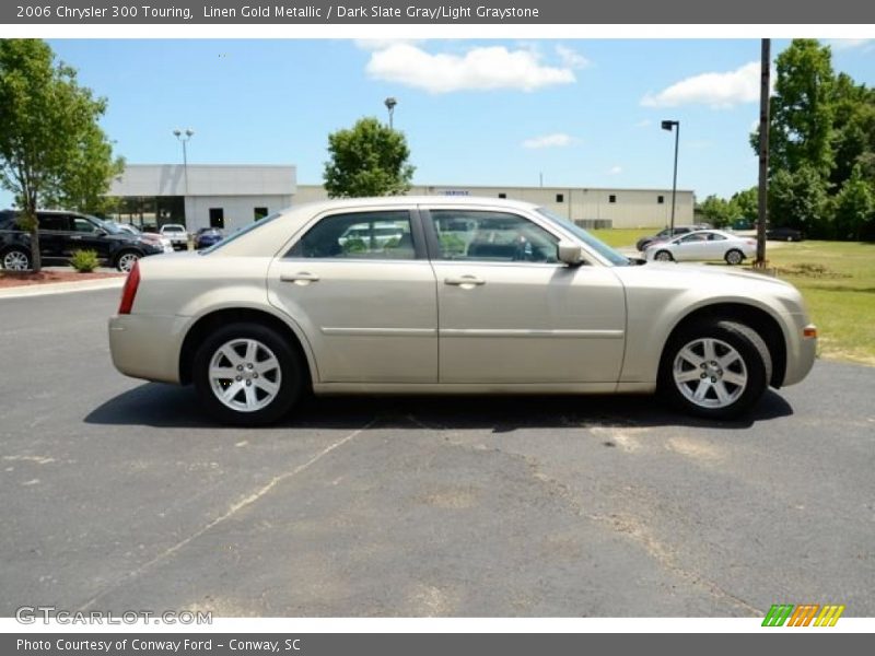 Linen Gold Metallic / Dark Slate Gray/Light Graystone 2006 Chrysler 300 Touring