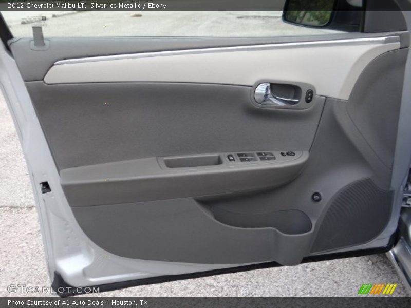 Silver Ice Metallic / Ebony 2012 Chevrolet Malibu LT
