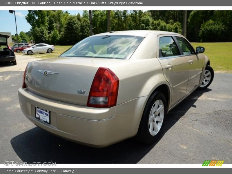 Linen Gold Metallic / Dark Slate Gray/Light Graystone 2006 Chrysler 300 Touring