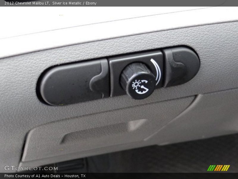 Silver Ice Metallic / Ebony 2012 Chevrolet Malibu LT