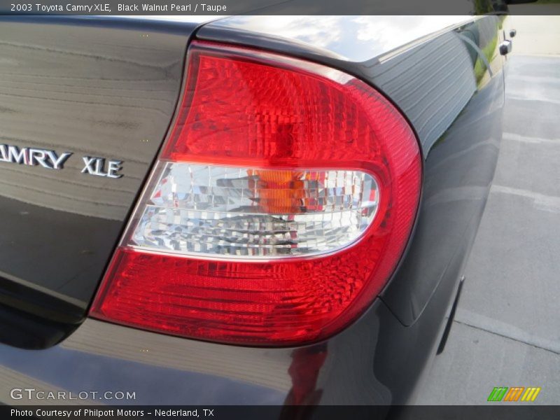 Black Walnut Pearl / Taupe 2003 Toyota Camry XLE