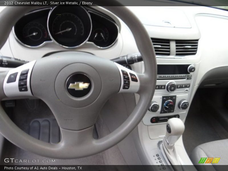 Silver Ice Metallic / Ebony 2012 Chevrolet Malibu LT