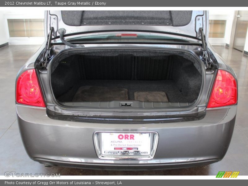 Taupe Gray Metallic / Ebony 2012 Chevrolet Malibu LT