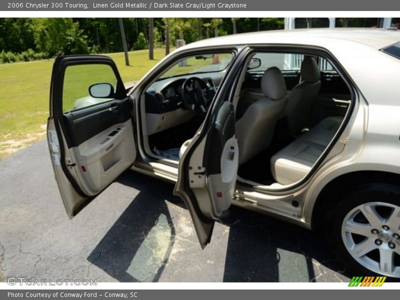 Linen Gold Metallic / Dark Slate Gray/Light Graystone 2006 Chrysler 300 Touring