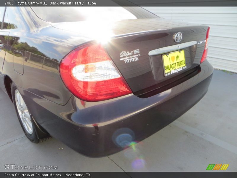 Black Walnut Pearl / Taupe 2003 Toyota Camry XLE