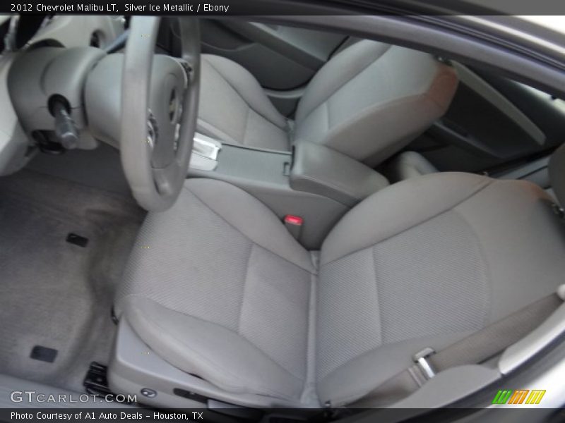 Silver Ice Metallic / Ebony 2012 Chevrolet Malibu LT