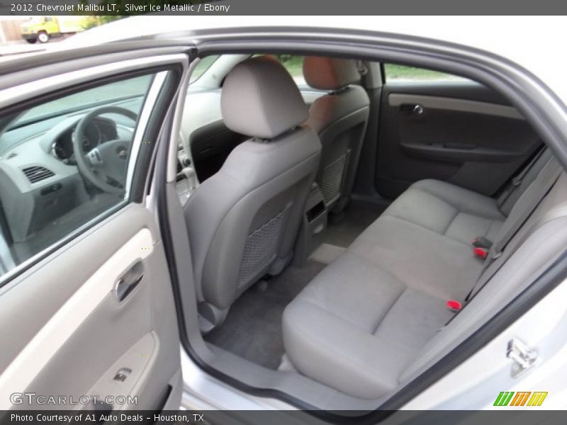 Silver Ice Metallic / Ebony 2012 Chevrolet Malibu LT