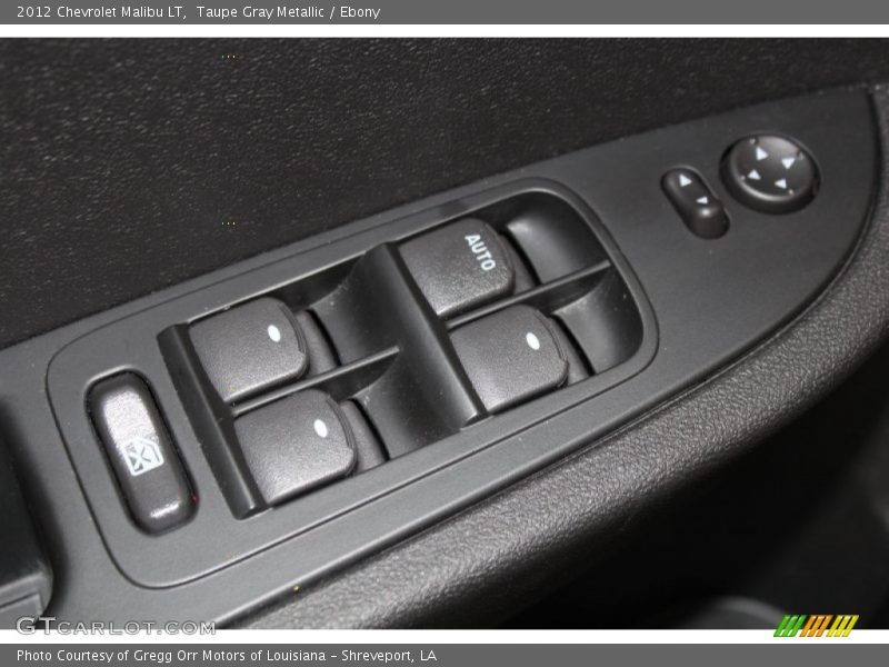 Taupe Gray Metallic / Ebony 2012 Chevrolet Malibu LT