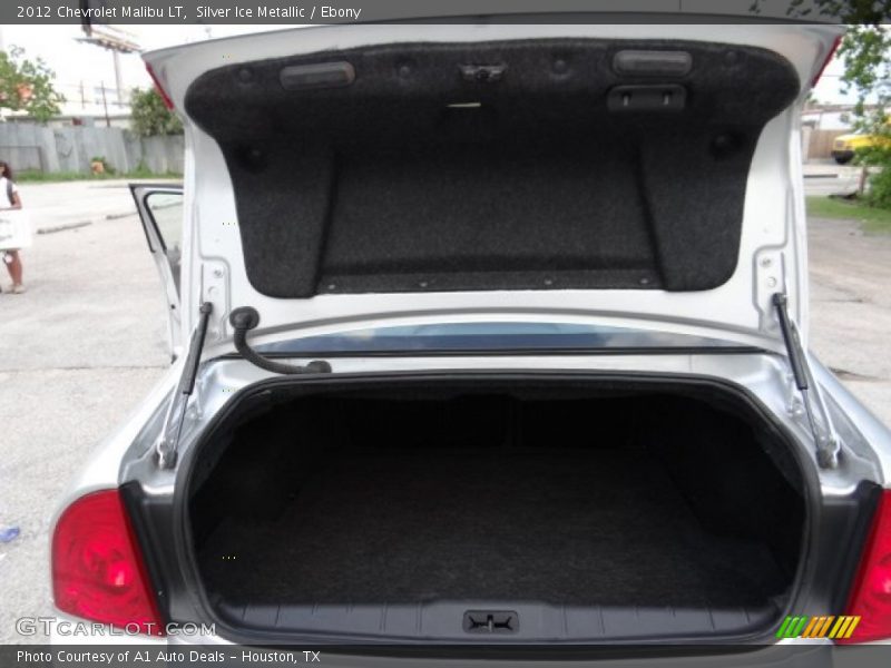 Silver Ice Metallic / Ebony 2012 Chevrolet Malibu LT