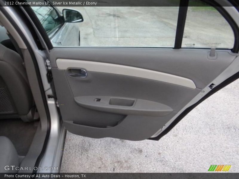 Silver Ice Metallic / Ebony 2012 Chevrolet Malibu LT