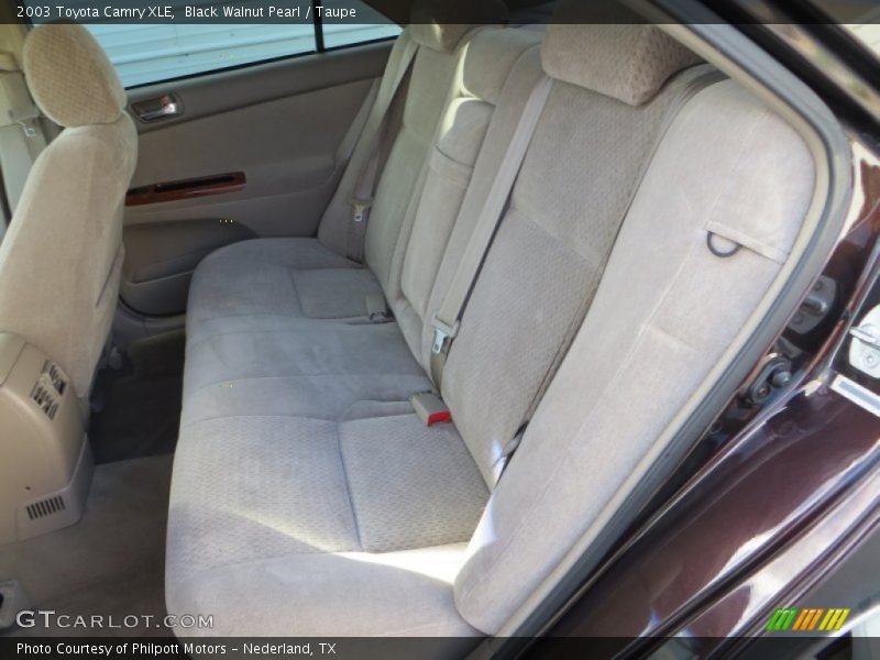 Black Walnut Pearl / Taupe 2003 Toyota Camry XLE
