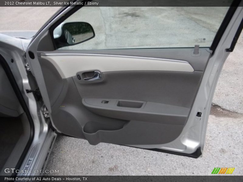 Silver Ice Metallic / Ebony 2012 Chevrolet Malibu LT