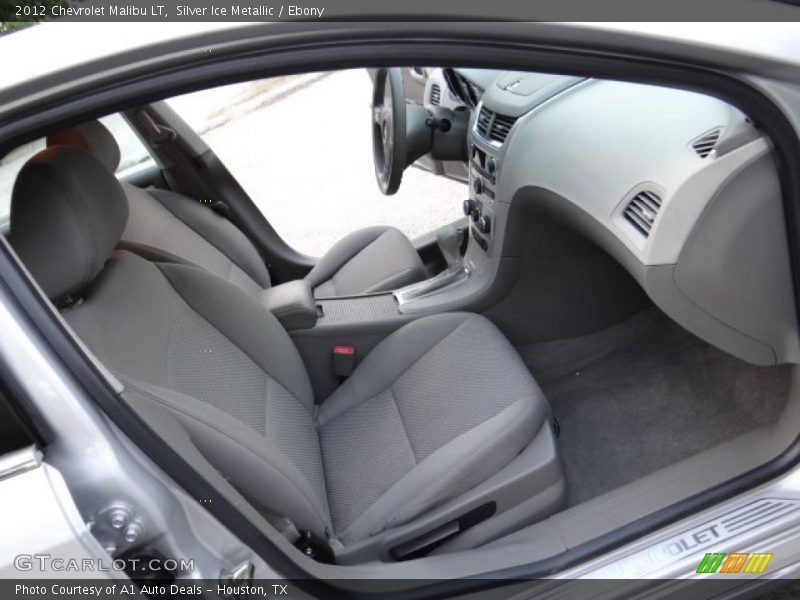 Silver Ice Metallic / Ebony 2012 Chevrolet Malibu LT