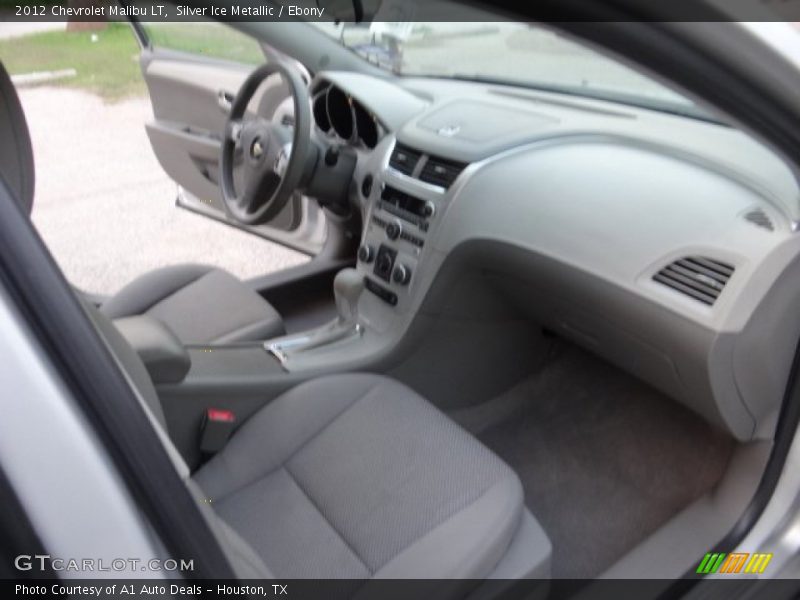 Silver Ice Metallic / Ebony 2012 Chevrolet Malibu LT