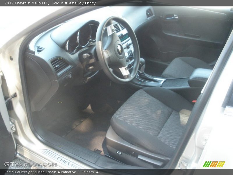 Gold Mist Metallic / Ebony 2012 Chevrolet Malibu LT