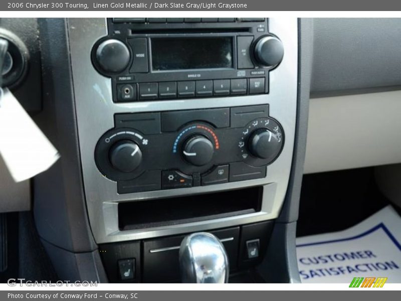 Linen Gold Metallic / Dark Slate Gray/Light Graystone 2006 Chrysler 300 Touring