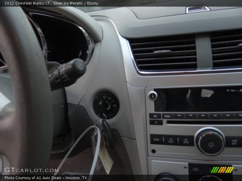 Silver Ice Metallic / Ebony 2012 Chevrolet Malibu LT