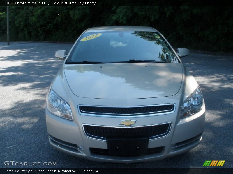 Gold Mist Metallic / Ebony 2012 Chevrolet Malibu LT