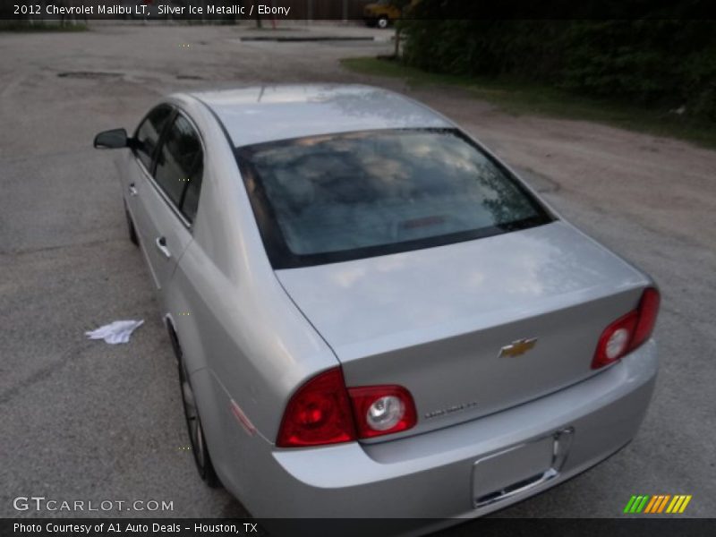 Silver Ice Metallic / Ebony 2012 Chevrolet Malibu LT