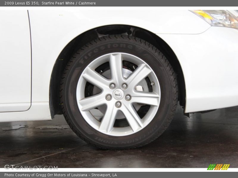 Starfire Pearl White / Cashmere 2009 Lexus ES 350