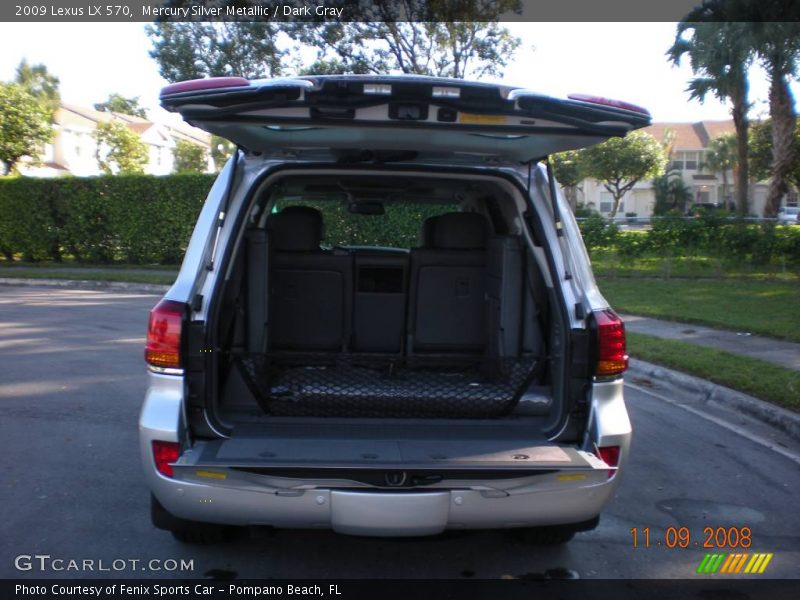 Mercury Silver Metallic / Dark Gray 2009 Lexus LX 570