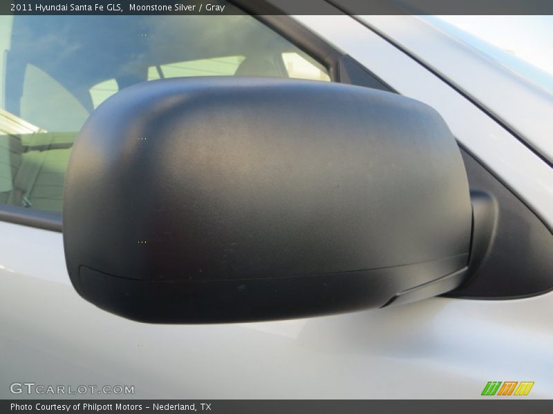Moonstone Silver / Gray 2011 Hyundai Santa Fe GLS