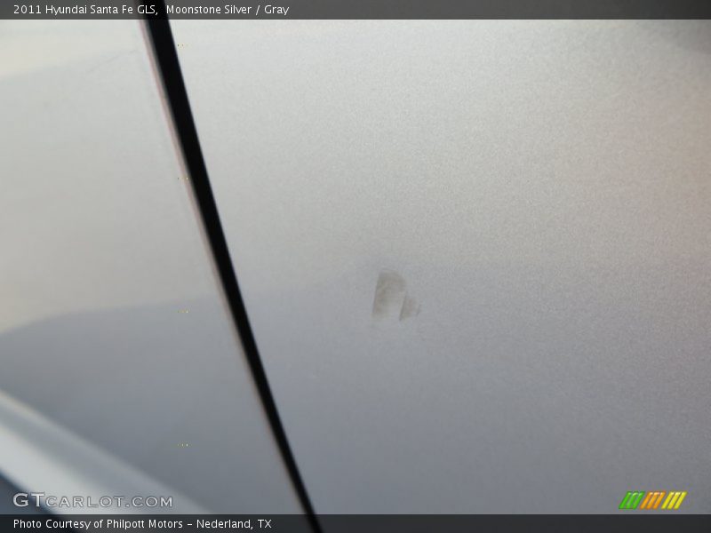 Moonstone Silver / Gray 2011 Hyundai Santa Fe GLS