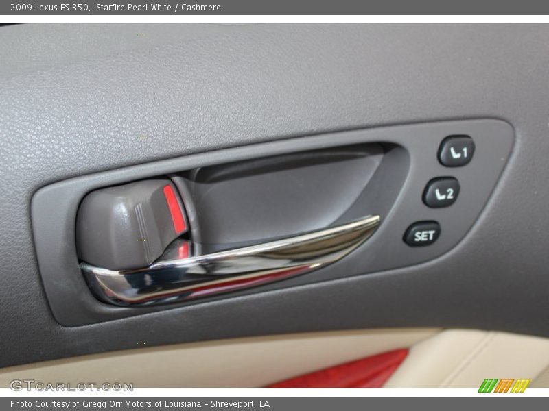 Starfire Pearl White / Cashmere 2009 Lexus ES 350