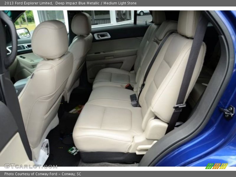 Rear Seat of 2013 Explorer Limited