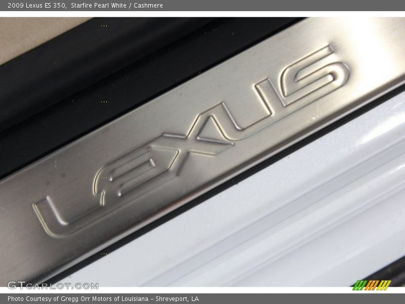 Starfire Pearl White / Cashmere 2009 Lexus ES 350