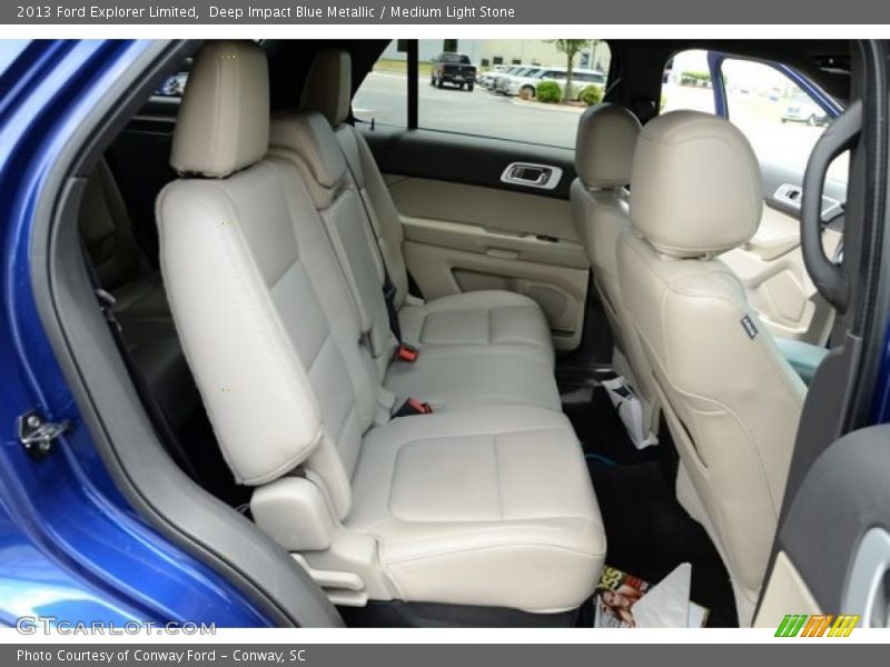Rear Seat of 2013 Explorer Limited