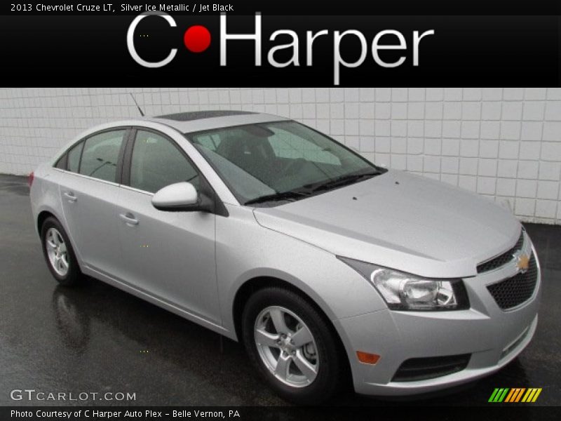 Silver Ice Metallic / Jet Black 2013 Chevrolet Cruze LT