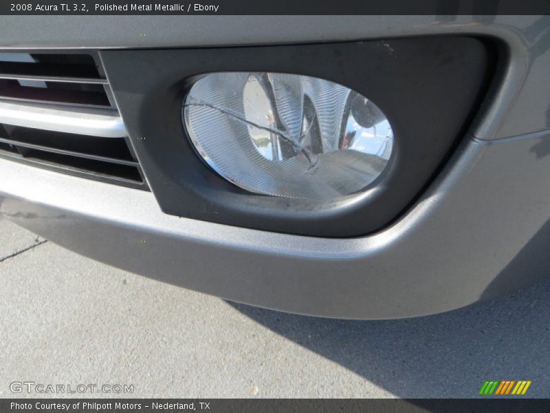 Polished Metal Metallic / Ebony 2008 Acura TL 3.2