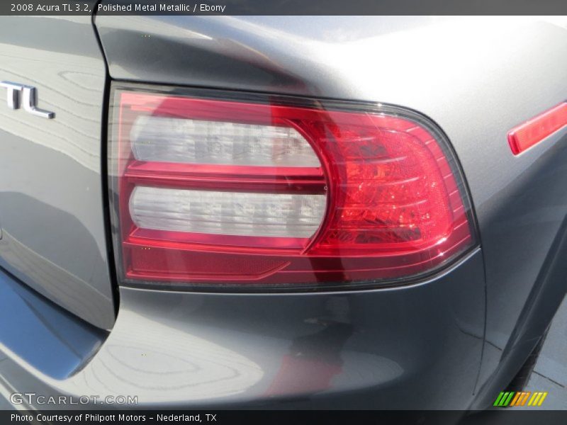Polished Metal Metallic / Ebony 2008 Acura TL 3.2