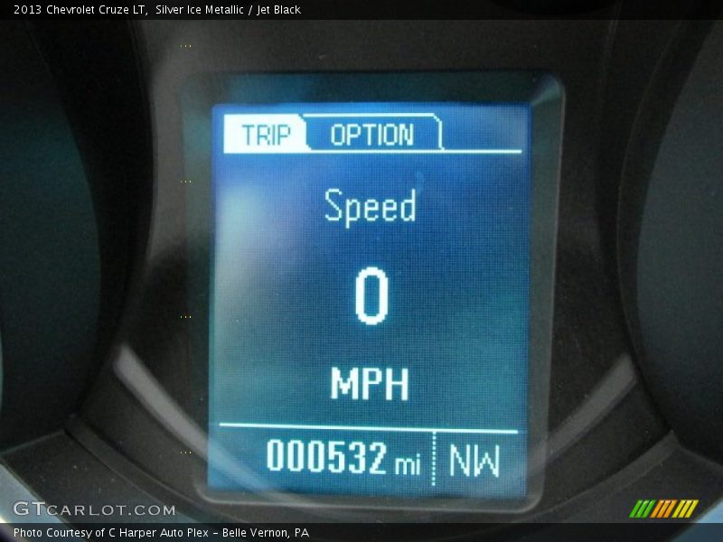 Silver Ice Metallic / Jet Black 2013 Chevrolet Cruze LT