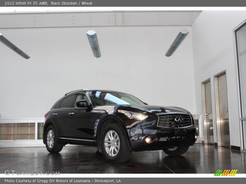 Black Obsidian / Wheat 2012 Infiniti FX 35 AWD