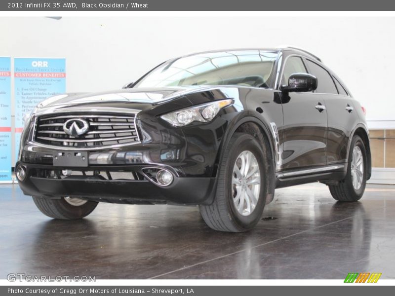 Black Obsidian / Wheat 2012 Infiniti FX 35 AWD