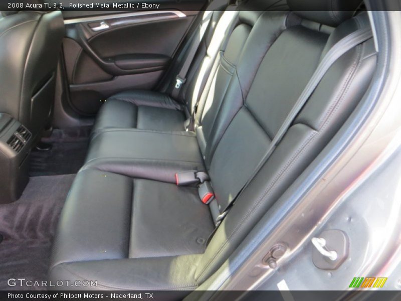 Polished Metal Metallic / Ebony 2008 Acura TL 3.2