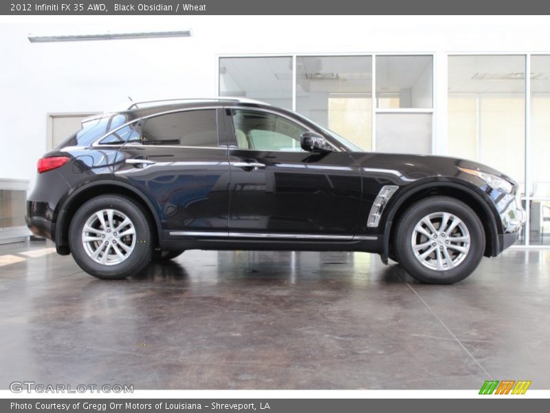 Black Obsidian / Wheat 2012 Infiniti FX 35 AWD