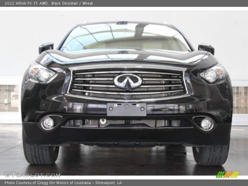 Black Obsidian / Wheat 2012 Infiniti FX 35 AWD