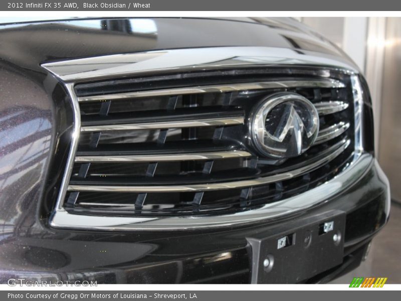 Black Obsidian / Wheat 2012 Infiniti FX 35 AWD