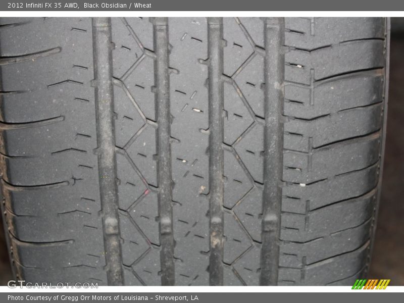 Black Obsidian / Wheat 2012 Infiniti FX 35 AWD